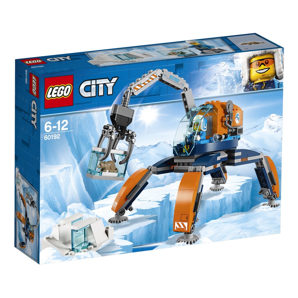 60192 LEGO® CITY Arctic, Arktiline jääroomik hind ja info | Klotsid ja konstruktorid | kaup24.ee