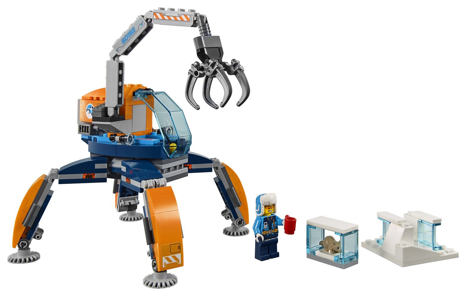 60192 LEGO® CITY Arctic, Arktiline jääroomik цена и информация | Klotsid ja konstruktorid | kaup24.ee