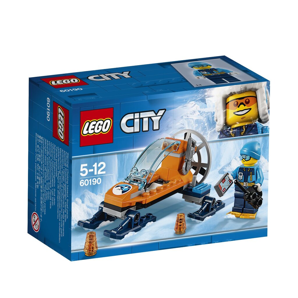 60190 LEGO® CITY Arctic, Mootorsaan цена и информация | Klotsid ja konstruktorid | kaup24.ee