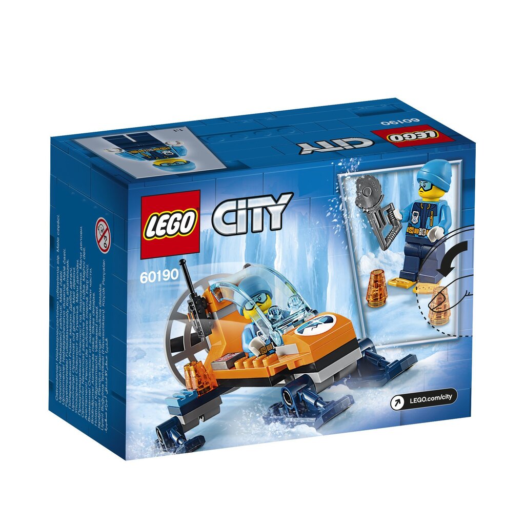 60190 LEGO® CITY Arctic, Mootorsaan цена и информация | Klotsid ja konstruktorid | kaup24.ee