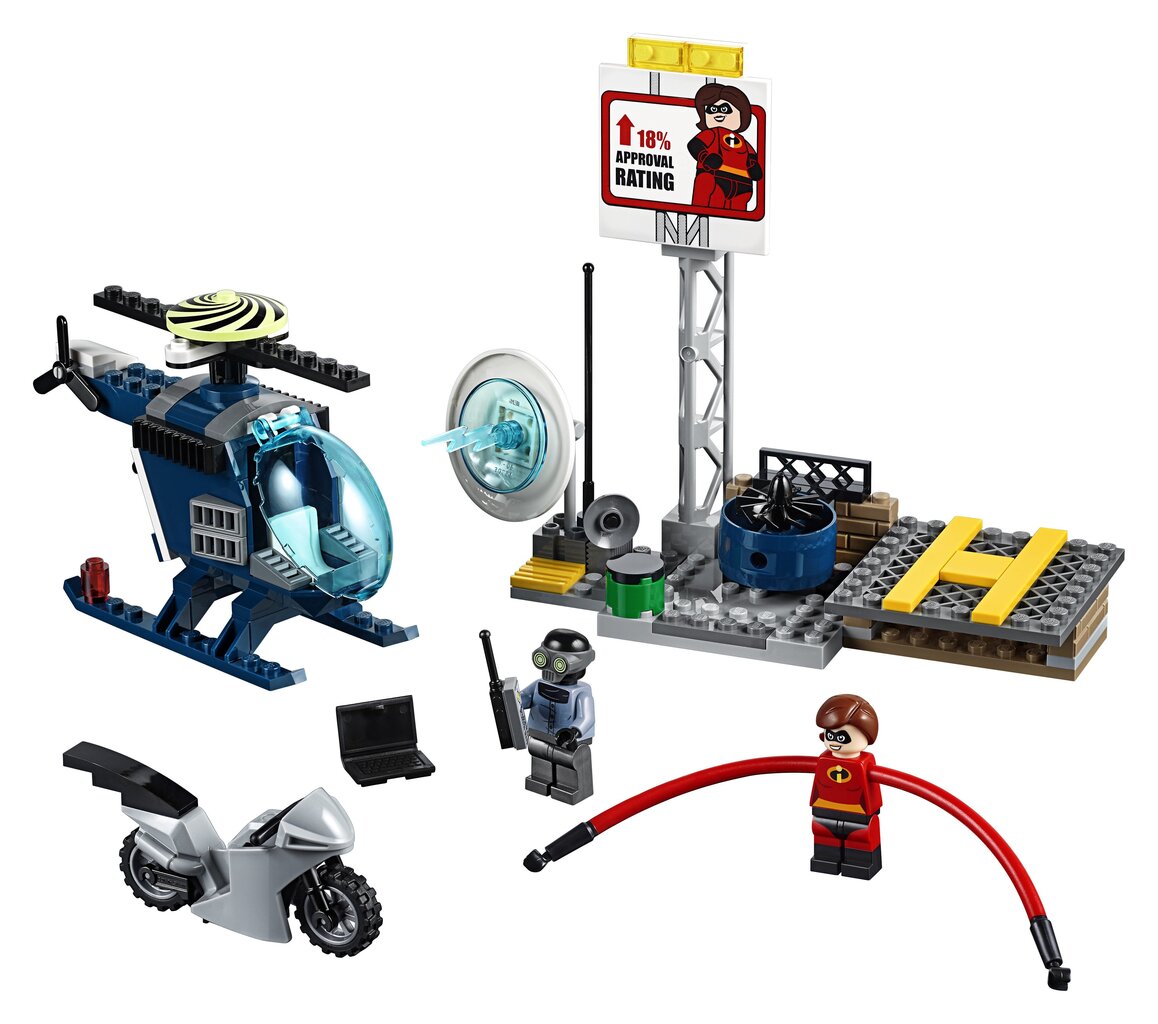 10759 LEGO® JUNIORS Elastiktüdruku tagaajamine katusel цена и информация | Klotsid ja konstruktorid | kaup24.ee