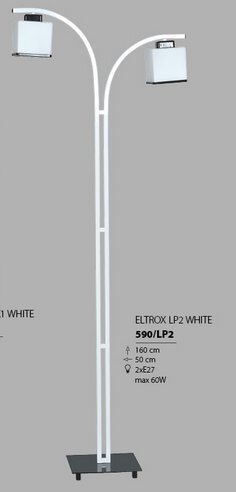 Põrandalamp Eltrox LP2, hõbedane цена и информация | Põrandalambid | kaup24.ee