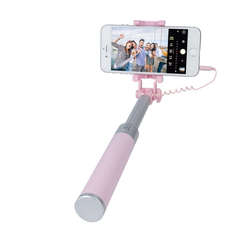 Selfie Stick Forever JMP-200 Mini (55cm), Roosa цена и информация | Selfie sticks | kaup24.ee