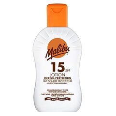 Päikesekaitsekreem Malibu SPF 15 200 ml hind ja info | Malibu Kosmeetika, parfüümid | kaup24.ee