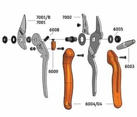 Садовые ножницы Original Löwe 7.104 цена и информация | Садовые инструменты | kaup24.ee