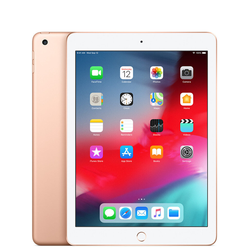 iPad 6 9.7" 32GB WiFi Gold (uuendatud, seisukord A) цена и информация | Tahvelarvutid | kaup24.ee