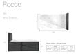 Voodi Rocco 90X200 cm, kreemikas hind ja info | Voodid | kaup24.ee