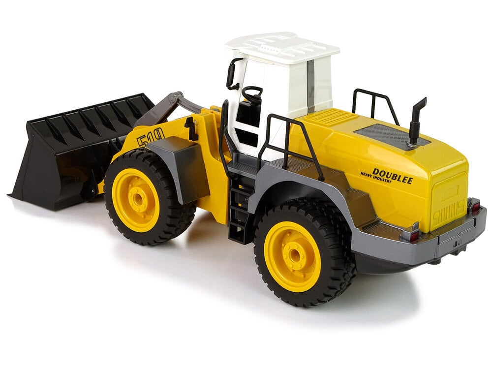 Kaugjuhitav ekskavaator R/C Wheel Loader, kollane цена и информация | Poiste mänguasjad | kaup24.ee