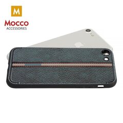 Kaitseümbris Mocco Trendy Grid And Stripes Silicone Back Case Apple iPhone X Black (Pattern 3) hind ja info | Telefoni kaaned, ümbrised | kaup24.ee