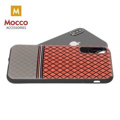 Kaitseümbris Mocco Trendy Grid And Stripes Silicone Back Case Samsung G955 Galaxy S8 Plus Red (Pattern 2) hind ja info | Telefoni kaaned, ümbrised | kaup24.ee