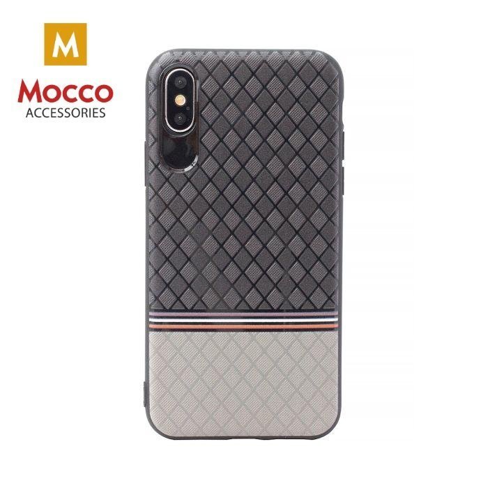 Kaitseümbris Mocco Trendy Grid And Stripes Silicone Back Case Apple iPhone 7 Plus / 8 Plus Grey (Pattern 2) hind ja info | Telefoni kaaned, ümbrised | kaup24.ee
