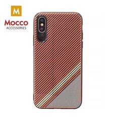 Kaitseümbris Mocco Trendy Grid And Stripes Silicone Back Case Samsung G955 Galaxy S8 Plus Red (Pattern 1) hind ja info | Telefoni kaaned, ümbrised | kaup24.ee