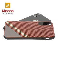 Kaitseümbris Mocco Trendy Grid And Stripes Silicone Back Case Apple iPhone X Red (Pattern 1) цена и информация | Чехлы для телефонов | kaup24.ee