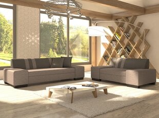 Комплект мягкой мебели 2+3 Porto, серый цена и информация | Комплекты мягкой мебели | kaup24.ee