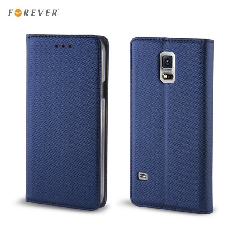 Forever Smart Magnetic Fix Book Case without clip Huawei P20 Lite Dark Blue hind ja info | Telefoni kaaned, ümbrised | kaup24.ee