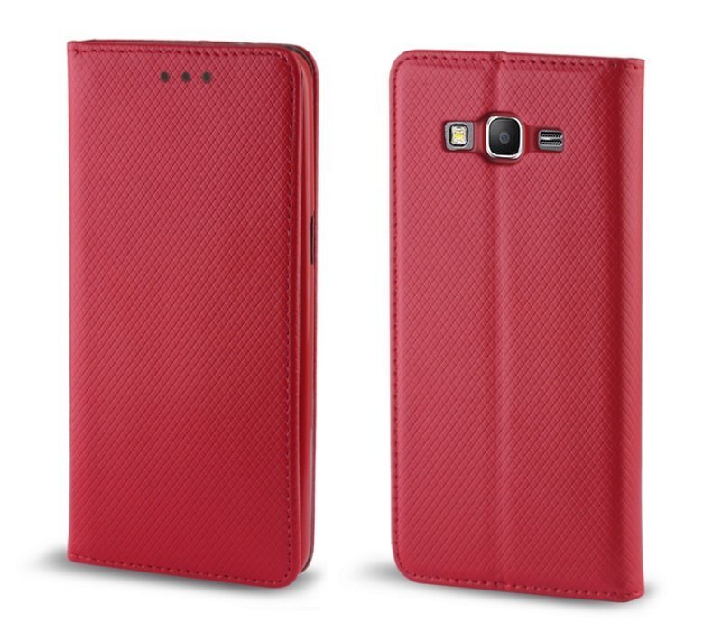 Telefoni ümbris Smart Magnet case for Huawei P20 Lite, punane цена и информация | Telefoni kaaned, ümbrised | kaup24.ee