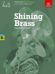 Shining Brass, Book 2, Piano Accompaniment B flat: 18 Pieces for Brass, Grades 4 & 5, Book 2 цена и информация | Книги об искусстве | kaup24.ee