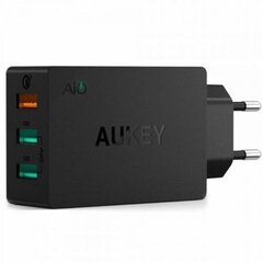 Зарядное устройство Aukey LLTSEU65482, 3 x USB 3.0 цена и информация | Зарядные устройства для телефонов | kaup24.ee