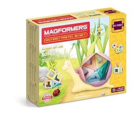 Magnetiline konstruktor Magformers My first Pastel, 30-osaline цена и информация | Конструкторы и кубики | kaup24.ee