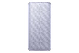 Samsung Galaxy J6 Wallet Case Violet цена и информация | Чехлы для телефонов | kaup24.ee