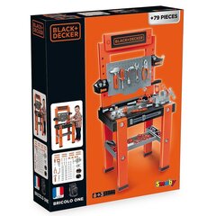 Стол для инструментов Smoby Black & Decker, 7600360700 цена и информация | Игрушки для мальчиков | kaup24.ee