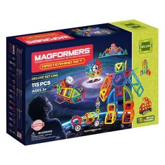 MAGFORMERS 005-710012 НАБОР MASTERMIND - 115 ЭЛЕМЕНТОВ цена и информация | Конструкторы и кубики | kaup24.ee