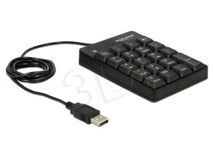 Delock 12481 цена и информация | Клавиатура с игровой мышью 3GO COMBODRILEW2 USB ES | kaup24.ee