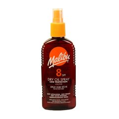 Pihustatav päevitusõli Malibu SPF 8 200 ml цена и информация | Кремы от загара | kaup24.ee