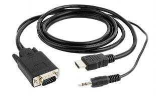 Gembird A-HDMI-VGA-03-6 цена и информация | Адаптеры и USB-hub | kaup24.ee