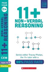 11plus Non-Verbal Reasoning Practice and Assessment for the CEM Test Ages 10-11 цена и информация | Книги для подростков и молодежи | kaup24.ee