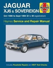 Jaguar XJ6 & Sovereign Owners Workshop Manual hind ja info | Reisiraamatud, reisijuhid | kaup24.ee