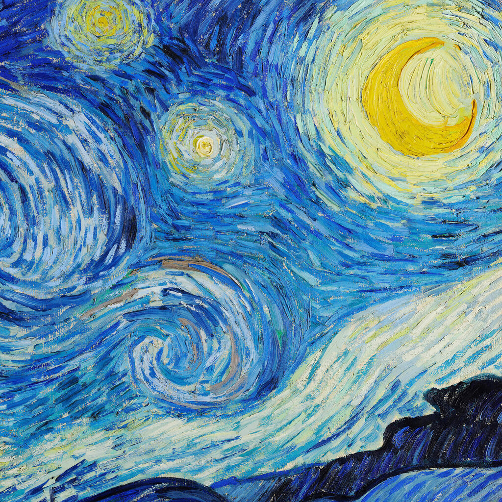 Reproduktsioon „Tähistaevas“ (Vincent Van Gogh), 30x40 cm цена и информация | Seinapildid | kaup24.ee