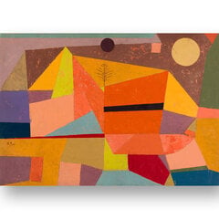 Reproduktsioon "Rõõmus mägimaastik" (Paul Klee), 30x40 cm hind ja info | Seinapildid | kaup24.ee