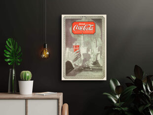 Vintage plakat Coca-Cola, 59x84 cm (A1) hind ja info | Seinapildid | kaup24.ee