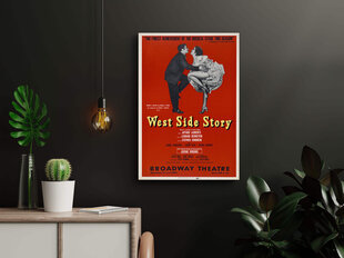 Vintage plakat West Side Story, 59x84 cm (A1) hind ja info | Seinapildid | kaup24.ee