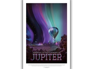 Plakat NASA: Jupiter, 59 x 84 cm (A1) цена и информация | Картины, живопись | kaup24.ee