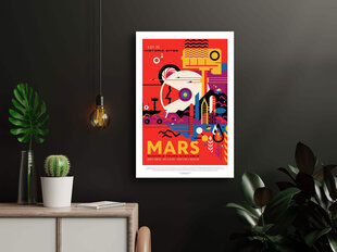 Plakat NASA: Marss, 59 x 84 cm (A1) hind ja info | Seinapildid | kaup24.ee