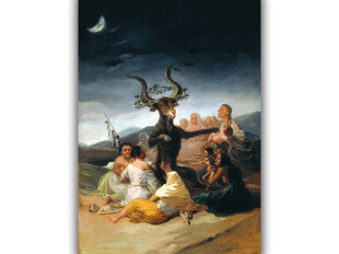 Reproduktsioon „Nõidade hingamispäev“ (Francisco Goya), 30x40 cm hind ja info | Seinapildid | kaup24.ee