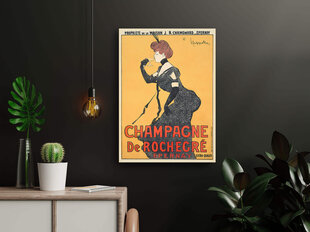 Винтажный плакат Шампанское от Рошегре, 42x59 см (А2), цена и информация | Картины, живопись | kaup24.ee