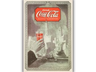 Vintage plakat Coca-Cola, 42x59 cm (A2) hind ja info | Seinapildid | kaup24.ee