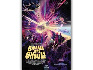 Plakat NASA: Gammakiirguse kummitused, 42x59 cm (A2) цена и информация | Картины, живопись | kaup24.ee