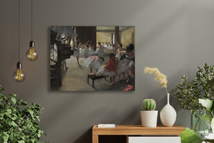 Картина Балетный класс, Эдгар Дега, 40x35 см цена и информация | Картины, живопись | kaup24.ee
