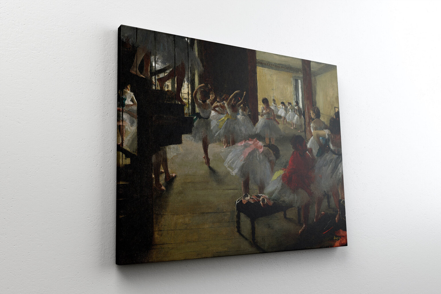 Reproduktsioon Balletiklass, Edgar Degas, 80x65 cm hind ja info | Seinapildid | kaup24.ee