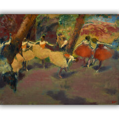 Reproduktsioon Baleriin enne etendust, Edgar Degas, 40x35 cm hind ja info | Seinapildid | kaup24.ee