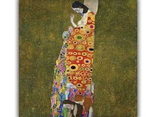 Reproduktsioon "Lootus II" (Gustav Klimt), 80x80 cm цена и информация | Картины, живопись | kaup24.ee