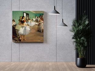 Reproduktsioon "Tantsutund" (Edgar Degas), 80x80 cm hind ja info | Seinapildid | kaup24.ee