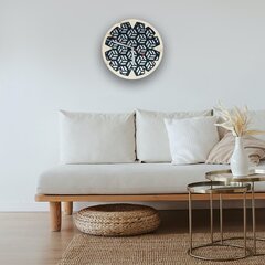 Настенные часы с зеркалом Геометрия, 40 см - Wolf Kult цена и информация | Часы | kaup24.ee