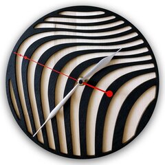 Настенные часы Иллюзия, 28 см - Wolf Kult цена и информация | Часы | kaup24.ee