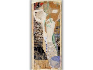 Репродукция Водяные Змеи II (1904), Густав Климт, 100x35 см цена и информация | Картины, живопись | kaup24.ee