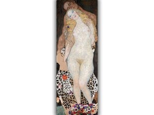 Reproduktsioon Aadam ja Eeva (1918), Gustav Klimt, 60x20 cm hind ja info | Seinapildid | kaup24.ee